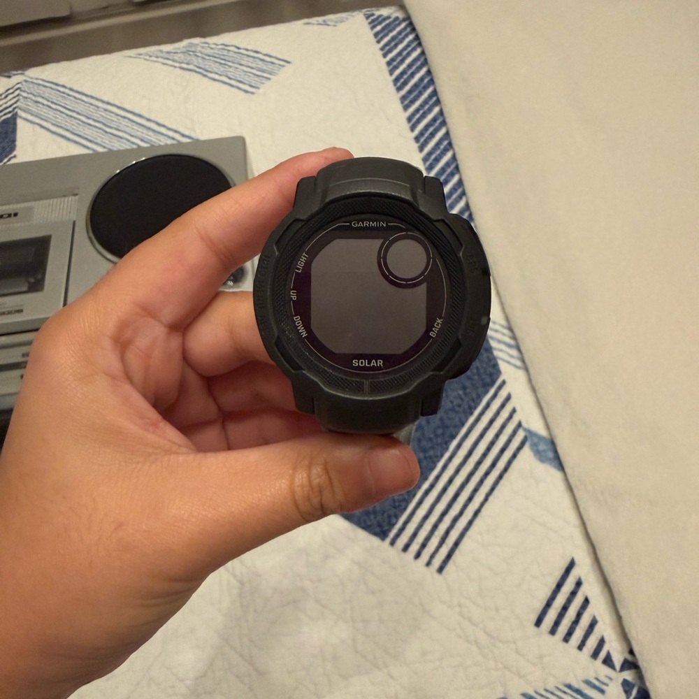 Garmin Insta 2 black sports watch